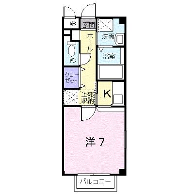 プロムナードひばり 201【管理NO：1-010346301-02010】 ★家具家電は申し込み後に搬入します 2026年08月上旬入居可能の物件画像