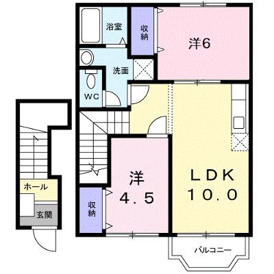 プレミール榎 203【管理NO：1-010493701-02030】 ★家具家電は申し込み後に搬入しますの物件画像