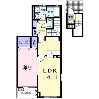 グランド・ヒルズ 201【管理NO：1-025076401-02010】 ★家具家電は申し込み後に搬入します 2026年08月上旬入居可能の物件画像