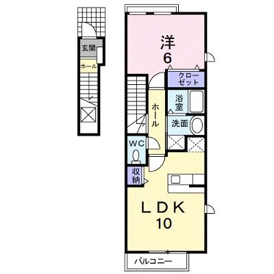 グランツ西原 201【管理NO：1-016913501-02010】 ★家具家電は申し込み後に搬入します 2026年08月上旬入居可能の物件画像