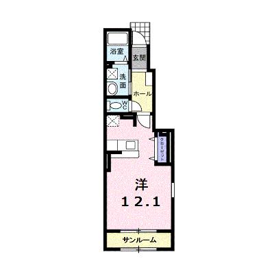 メゾン・ノワール 101【管理NO：1-015229301-01010】 ★家具家電は申し込み後に搬入しますの物件画像