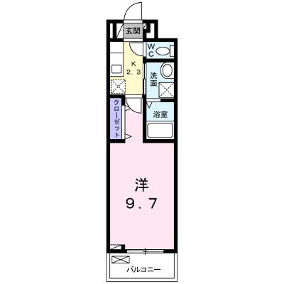 アリエッタ福室Ｍ 204【管理NO：1-027028701-02040】 ★家具家電は申し込み後に搬入します★ ★2026年08月上旬入居可能★の物件画像