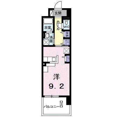 クレアトゥール 207【管理NO：1-018148901-02070】 ★家具家電は申し込み後に搬入します★の物件画像