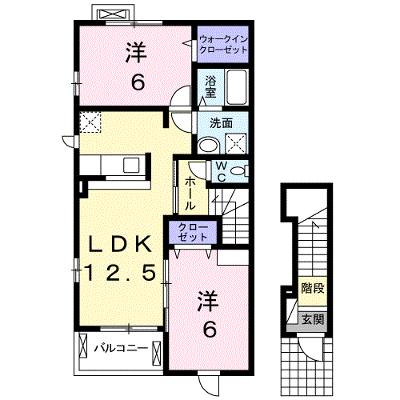 ポンテ・カリーノ 201【管理NO：1-017476701-02010】 ★家具家電は申し込み後に搬入します★ ★2026年09月中旬入居可能★の物件画像