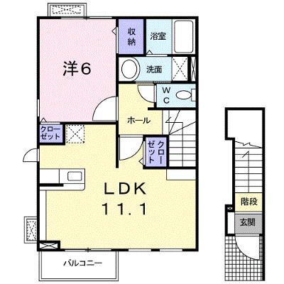 ハッピーワンＥ 201【管理NO：1-017075601-02010】 ★家具家電は申し込み後に搬入します 2026年08月上旬入居可能の物件画像