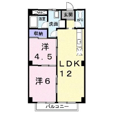 パルネット山口 204【管理NO：1-001277601-02040】 ★家具家電は申し込み後に搬入します 2026年07月下旬入居可能の物件画像