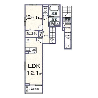 フランシーズコート行田 207【管理NO：1-028580501-02070】 ★家具家電は申し込み後に搬入します 2026年11月上旬入居可能の物件画像