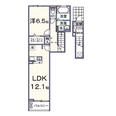 フランシーズコート行田 204【管理NO：1-028580501-02040】 ★家具家電は申し込み後に搬入します 2026年12月上旬入居可能の物件画像