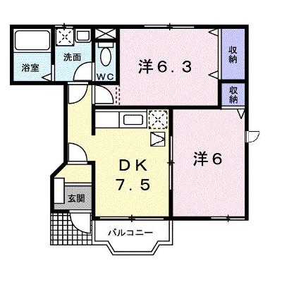 プリエール　Ａ 102【管理NO：1-011127101-01020】 ★家具家電は申し込み後に搬入します 2026年08月上旬入居可能の物件画像