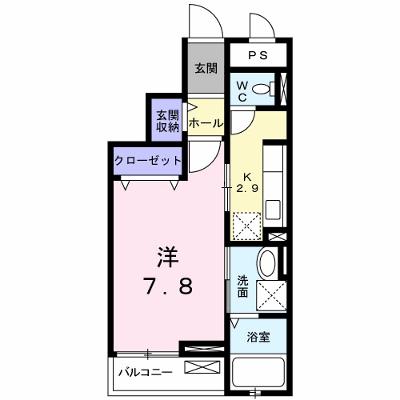 ベルファミーユ 301【管理NO：1-016931401-03010】 ★家具家電は申し込み後に搬入しますの物件画像