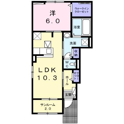 グレースハイランド上田Ⅰ 101【管理NO：1-024959201-01010】 ★家具家電は申し込み後に搬入しますの物件画像