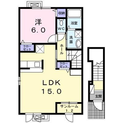 プレッソ 201【管理NO：1-024921801-02010】 ★家具家電は申し込み後に搬入します 2026年08月中旬入居可能の物件画像