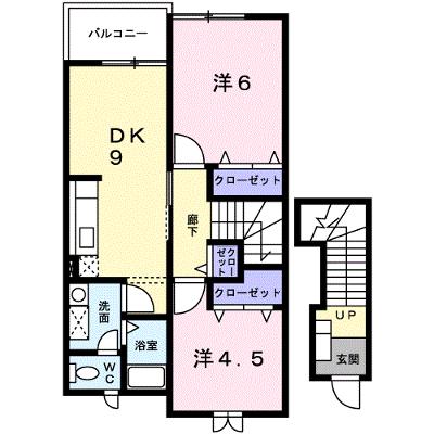 メロディーハイム 201【管理NO：1-011269801-02010】 ★家具家電は申し込み後に搬入します 2026年08月上旬入居可能の物件画像