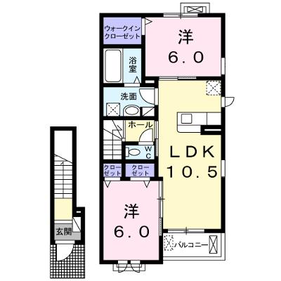 サン　フィオーレ　Ｂ 203【管理NO：1-023954402-02030】 ★家具家電は申し込み後に搬入します 2026年08月中旬入居可能の物件画像