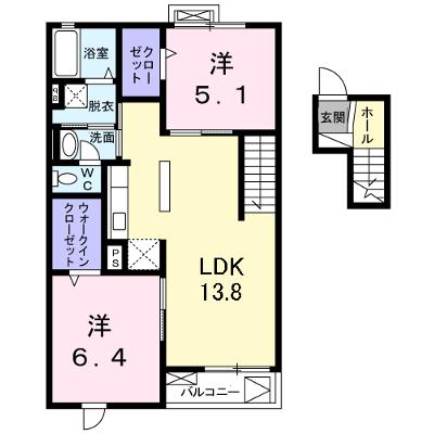 クレール青葉台 403【管理NO：1-018621301-04030】 ★家具家電は申し込み後に搬入します 2026年08月中旬入居可能の物件画像