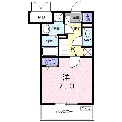 ログコートⅡ 403【管理NO：1-017206401-04030】 ★家具家電は申し込み後に搬入します 2026年08月上旬入居可能の物件画像