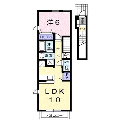 グリーンヴィラージュＡ棟 204【管理NO：1-013951001-02040】 ★家具家電は申し込み後に搬入します 2026年08月中旬入居可能の物件画像