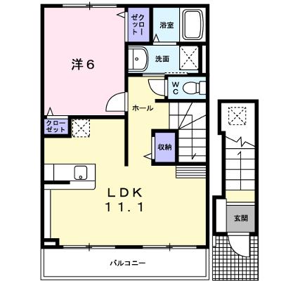 ジュイール 202【管理NO：1-014392201-02020】 ★家具家電は申し込み後に搬入します★の物件画像