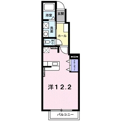 チェリー　フィールド　ノース 102【管理NO：1-015133902-01020】 ★家具家電は申し込み後に搬入します 2026年08月中旬入居可能の物件画像