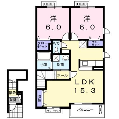 Ｍ　グレインⅢ 205【管理NO：1-016641603-02040】 ★家具家電は申し込み後に搬入しますの物件画像