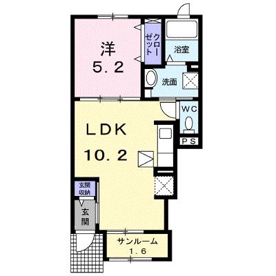 エトワール城跡 103【管理NO：1-026546301-01030】 ★家具家電は申し込み後に搬入しますの物件画像