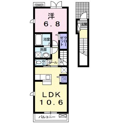グランツ 203【管理NO：1-017954301-02030】 ★家具家電は申し込み後に搬入しますの物件画像