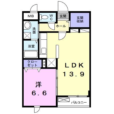 サニーブローテ　カネサワ 103【管理NO：1-019015901-01030】 ★家具家電は申し込み後に搬入します 2026年07月下旬入居可能の物件画像