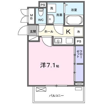 エクラ宝塚 203【管理NO：1-025116301-02030】 ★家具家電は申し込み後に搬入しますの物件画像