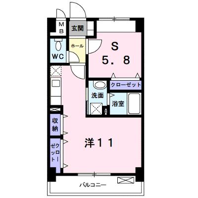フレスクーラ 302【管理NO：1-015044001-03020】 ★家具家電は申し込み後に搬入しますの物件画像