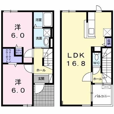 ベル・エスパス 102【管理NO：1-024645101-01020】 ★家具家電は申し込み後に搬入します★の物件画像