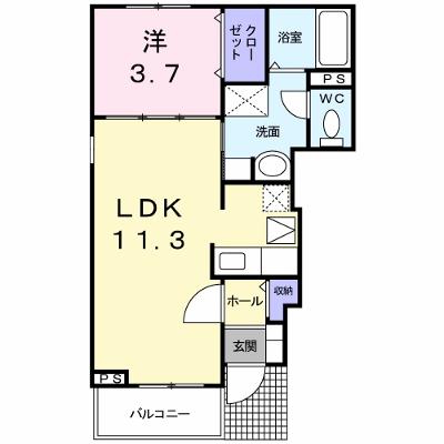 グランステイ 101【管理NO：1-018400501-01010】 ★家具家電は申し込み後に搬入します★ ★2026年08月中旬入居可能★の物件画像