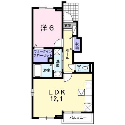コンフォート・ヒラオ 101【管理NO：1-016414001-01010】 ★家具家電は申し込み後に搬入します★の物件画像