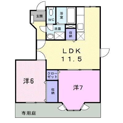 アルペジオ南　Ｂ 101【管理NO：1-010359302-01010】 ★家具家電は申し込み後に搬入します★の物件画像