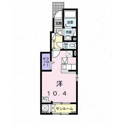 ヴィラ・サンパティーク 101【管理NO：1-026012003-01010】 ★家具家電は申し込み後に搬入します 2026年07月中旬入居可能の物件画像