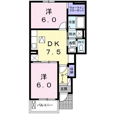 クラール 102【管理NO：1-020590601-01020】 ★家具家電は申し込み後に搬入しますの物件画像