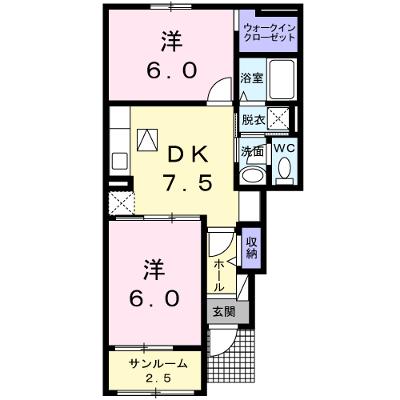 アルカディア　ｐａｒｔ２ 102【管理NO：1-018678702-01020】 ★家具家電は申し込み後に搬入します★の物件画像