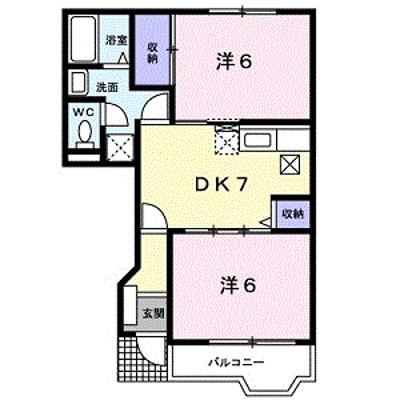 サンパティーク横田口Ⅱ 101【管理NO：1-011871201-01010】 ★家具家電は申し込み後に搬入します 2026年08月下旬入居可能の物件画像
