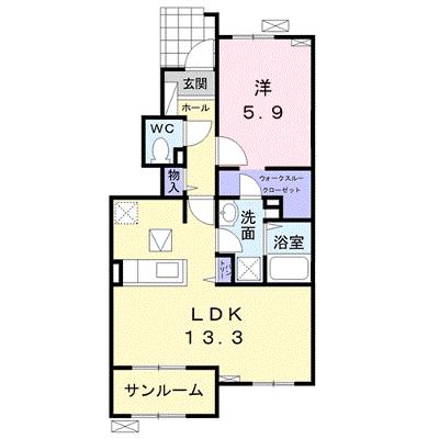 フィデール・ソウＡ 102【管理NO：1-024854701-01020】 ★家具家電は申し込み後に搬入します 2026年08月中旬入居可能の物件画像