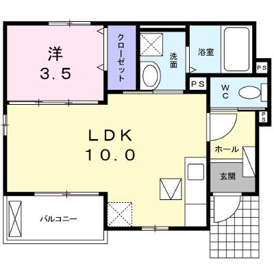 デルタＡ 101【管理NO：1-020758401-01010】 ★家具家電は申し込み後に搬入します★の物件画像