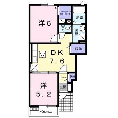 α　ＩＣＨＩＳＡＫＯ　Ｂ 102【管理NO：1-015206302-01020】 ★家具家電は申し込み後に搬入します 2026年08月下旬入居可能の物件画像