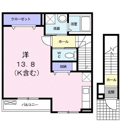 ベルカーナ 203【管理NO：1-014524301-02030】 ★家具家電は申し込み後に搬入します★の物件画像