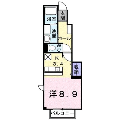 グレイスフル　ウッズ　ＳＪＫ 103【管理NO：1-011814001-01030】 ★家具家電は申し込み後に搬入します 2026年08月上旬入居可能の物件画像