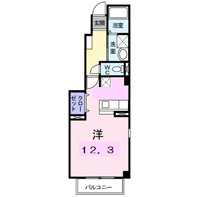 グレイスフル　ウッズ　ＳＪＫ 101【管理NO：1-011814001-01010】 ★家具家電は申し込み後に搬入しますの物件画像