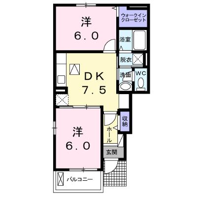 ロワンテール　Ⅰ 101【管理NO：1-022217301-01010】 ★家具家電は申し込み後に搬入します★ ★2026年08月下旬入居可能★の物件画像