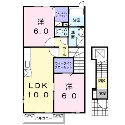 フィオーレビラ 201【管理NO：1-014996701-02010】 ★家具家電は申し込み後に搬入します★の物件画像
