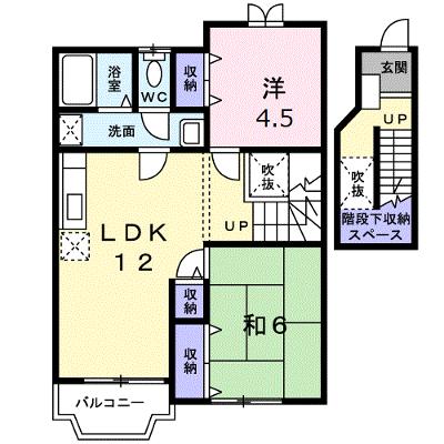 フィオーレ　カンナ 203【管理NO：1-010680301-02030】 ★家具家電は申し込み後に搬入します★ ★2026年08月上旬入居可能★の物件画像