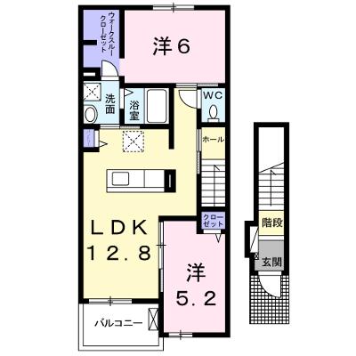 クレール　ソフィア　ＹＳ 202【管理NO：1-021565001-02020】 ★家具家電は申し込み後に搬入します 2026年07月下旬入居可能の物件画像