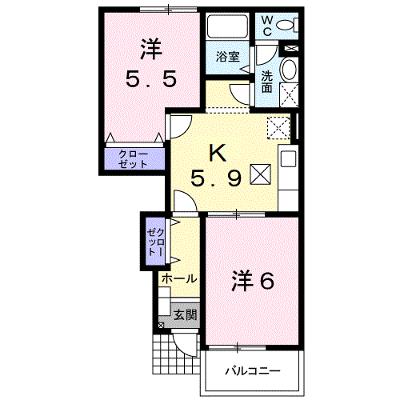 メゾン・ド・ソレイユ 103【管理NO：1-012550901-01030】 ★家具家電は申し込み後に搬入します 2026年07月中旬入居可能の物件画像