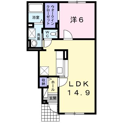 メゾンドリヴィエール 102【管理NO：1-019841101-01020】 ★家具家電は申し込み後に搬入します★の物件画像