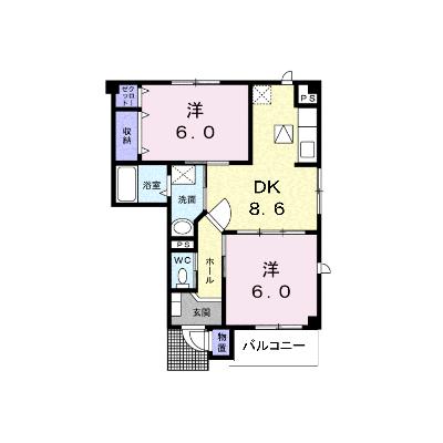 パルコ　ラフレシア 103【管理NO：1-009590801-01030】 ★家具家電は申し込み後に搬入します 2026年07月中旬入居可能の物件画像